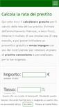 Mobile Screenshot of calcolorataprestitoonline.com